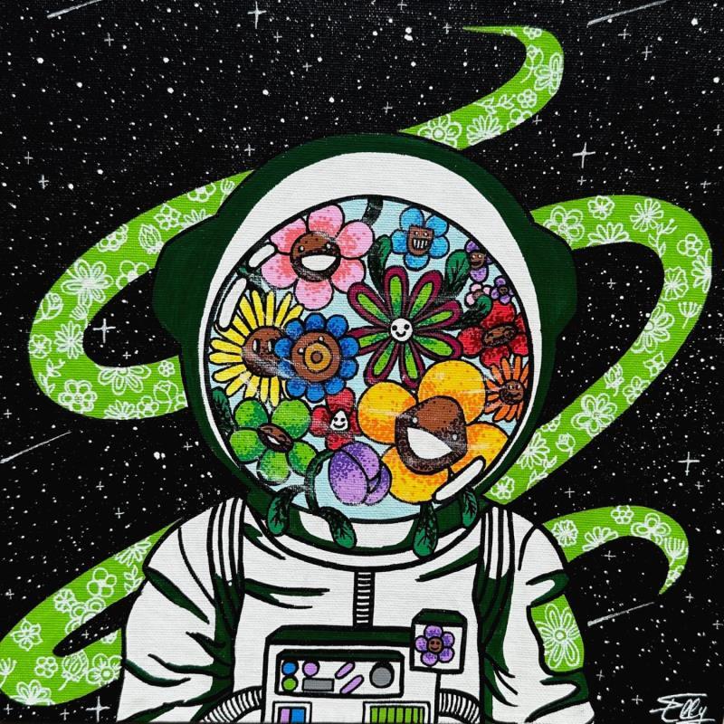 Gemälde Flowers von Elly | Gemälde Natur Acryl Posca