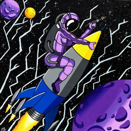 Pintura Girl Boss por Elly | Pintura  Acrílico, Posca Cine, Life style