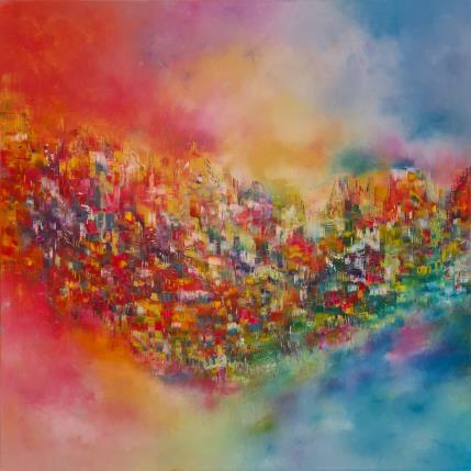 Peinture Vacances par Levesque Emmanuelle | Tableau Figuratif Huile