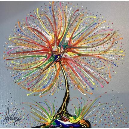 Peinture L'arbre de l'amour à Dijon par Fonteyne David | Tableau Figuratif Acrylique