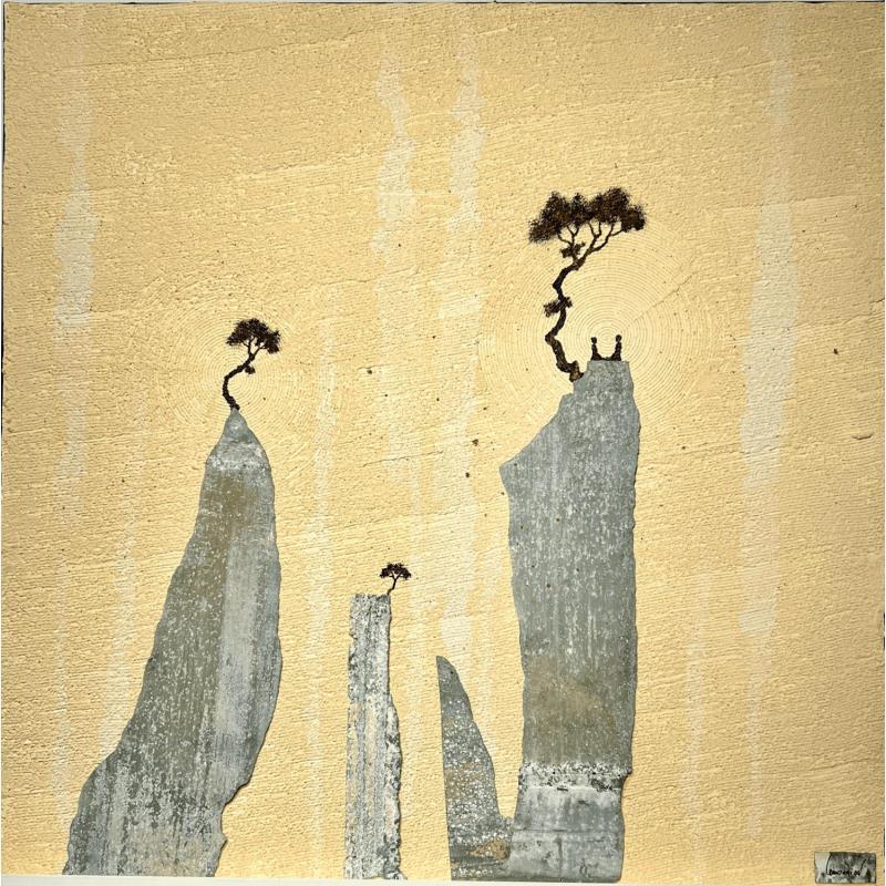 Painting Relies by Lemonnier  | Painting Figurative Landscapes