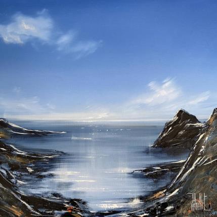 Painting Lacher prise by Guillet Jerome | Painting Figurative Acrylic, Oil Nature