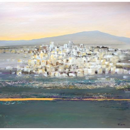 Peinture Lever du jour  par Fièvre Véronique | Tableau Figuratif Acrylique Urbain