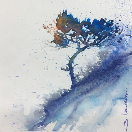 Painting Un pin penché by Langeron Stéphane | Painting