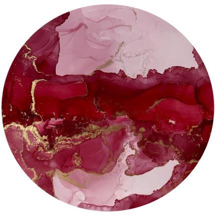 Painting 1023 Poésie Florale by Depaire Silvia | Painting Abstract Acrylic Minimalist