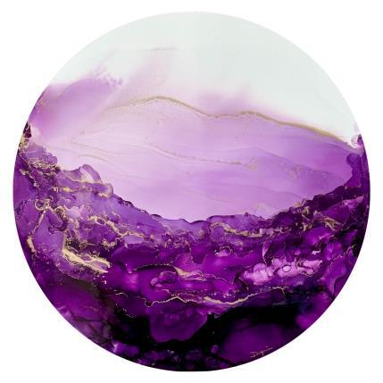 Peinture 1081 Poésie Florale par Depaire Silvia | Tableau Abstrait Acrylique Minimaliste