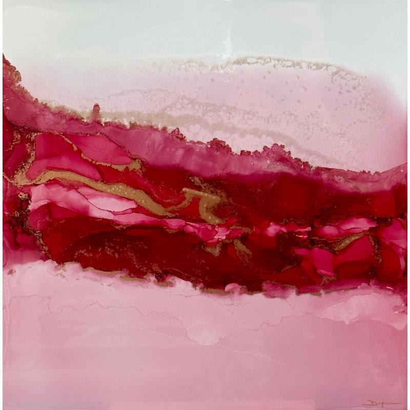 Pintura 1126 Poésie Florale por Depaire Silvia | Pintura Abstracto Minimalista Acrílico