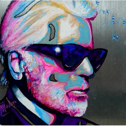 Painting Karl by Medeya Lemdiya | Painting Pop-art Metal Pop icons, Portrait