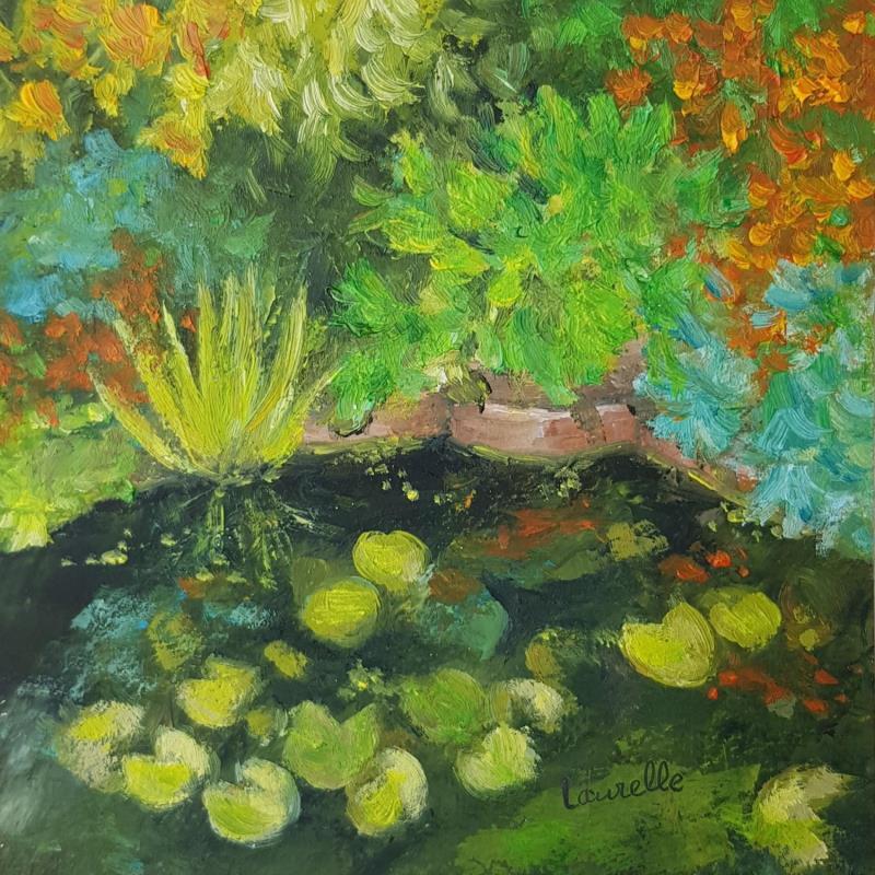 Gemälde Aquatique von Bessé Laurelle | Gemälde Figurativ Alltagsszenen Öl
