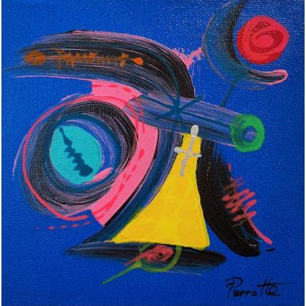 Peinture Laxi par Perrotte | Tableau Art Singulier Acrylique, Huile