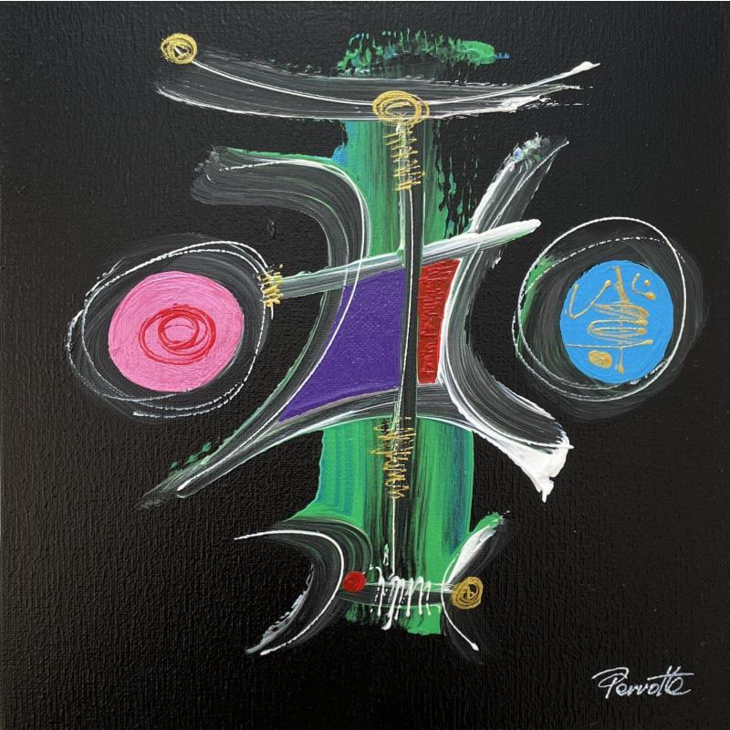 Painting Zoni by Perrotte | Painting Raw art Oil Acrylic