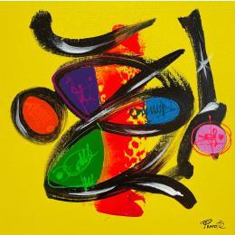 Painting Chunt by Perrotte | Painting Raw art Acrylic, Oil