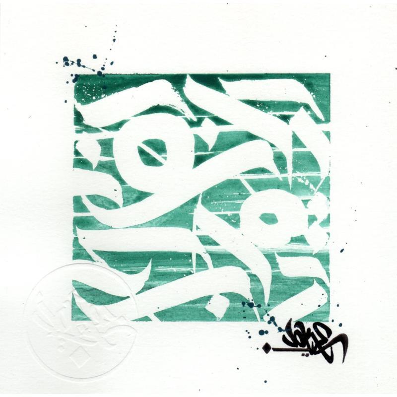 Peinture Aliki par Nitram Joke | Tableau Street Art Urbain Graffiti Acrylique