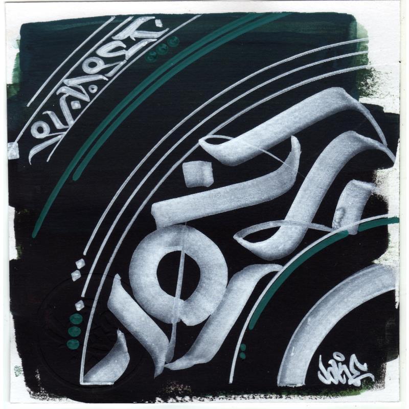 Peinture Sunset par Nitram Joke | Tableau Street Art Urbain Graffiti Acrylique