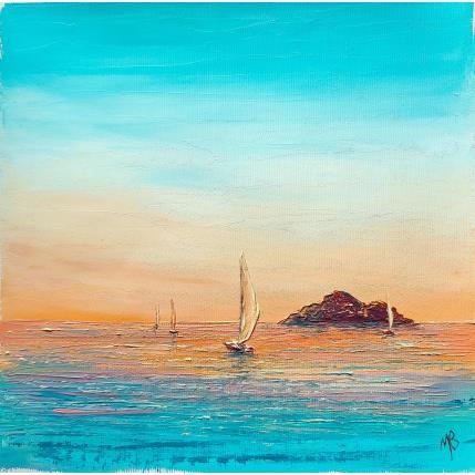 Pintura La Dolce Vita por Blandin Magali | Pintura Figurativo Aceite Paisajes