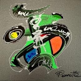 Peinture LIFT par Perrotte | Tableau Art Singulier Acrylique, Huile