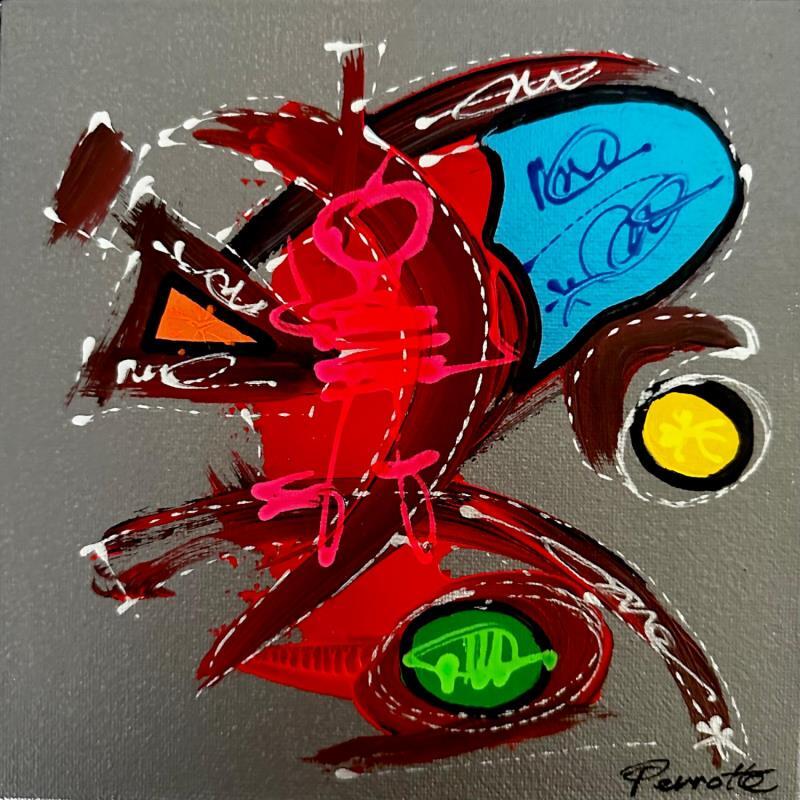 Painting CHUNT by Perrotte | Painting Raw art Oil Acrylic