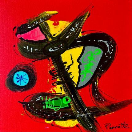 Peinture IKA par Perrotte | Tableau Art Singulier Acrylique, Huile