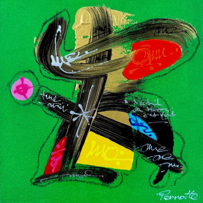 Painting BALIC by Perrotte | Painting Raw art Oil Acrylic