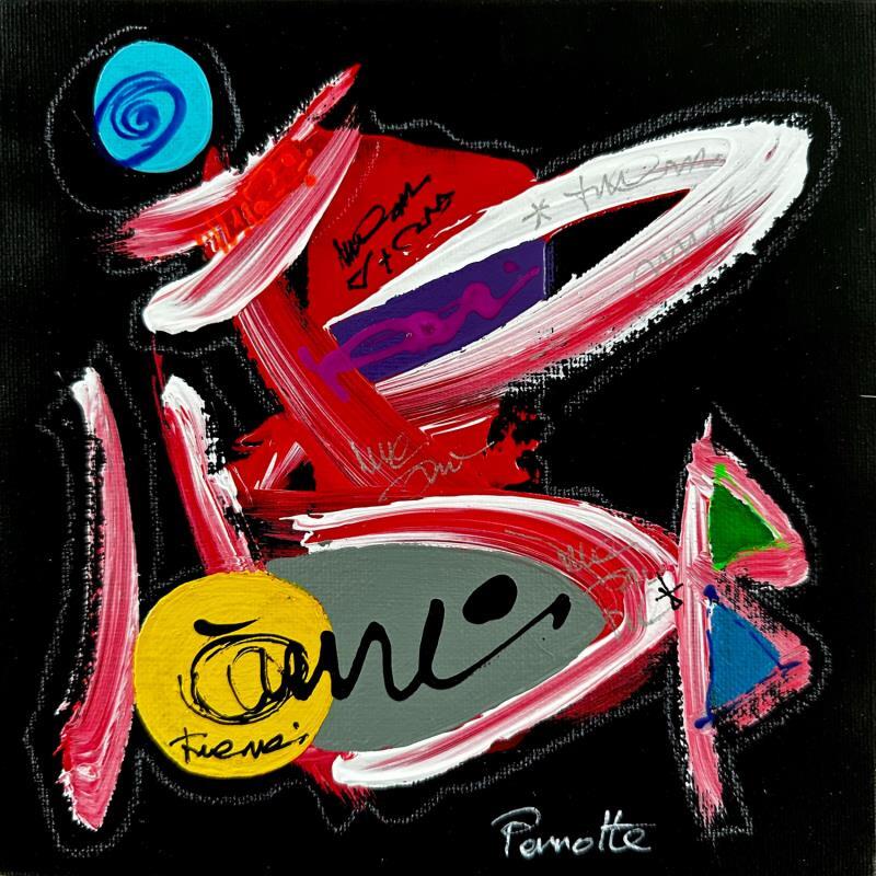 Painting XINO by Perrotte | Painting Raw art Oil Acrylic