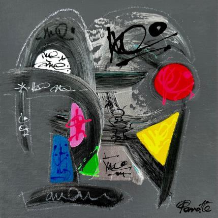 Painting ZIMBA by Perrotte | Painting Raw art Acrylic, Oil Pop icons