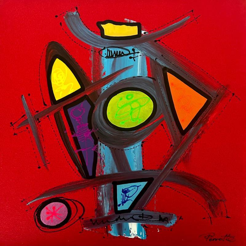 Painting CHOTI by Perrotte | Painting Raw art Oil Acrylic