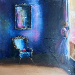 Painting presque by Vinnie | Painting Figurative Oil Life style