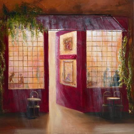 Peinture Bienvenue  par Vinnie | Tableau Figuratif Huile