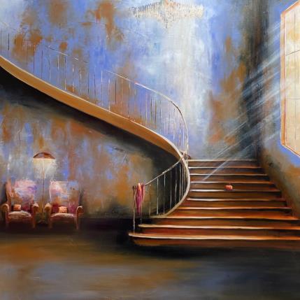 Peinture énigme par Vinnie | Tableau Figuratif Huile