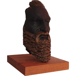 Sculpture Portrait Viking 