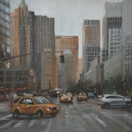 Painting Metlife building by Lokotska Katie | Painting Figurative Oil Urban