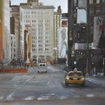 Painting Contemporary spirit by Lokotska Katie | Painting Figurative Oil Urban