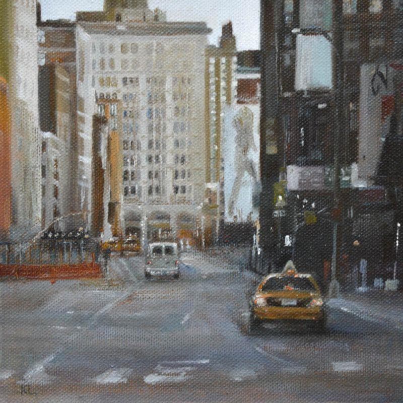 Gemälde Contemporary spirit von Lokotska Katie | Gemälde Figurativ Urban Öl