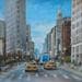 Painting Flatiron by Lokotska Katie  | Painting Figurative Urban Oil