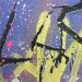 Peinture F1_2 par Settini Lionel | Tableau Abstrait Graffiti Acrylique