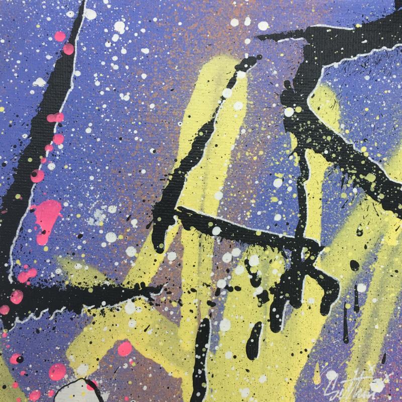 Peinture F1_2 par Settini Lionel | Tableau Abstrait Graffiti Acrylique