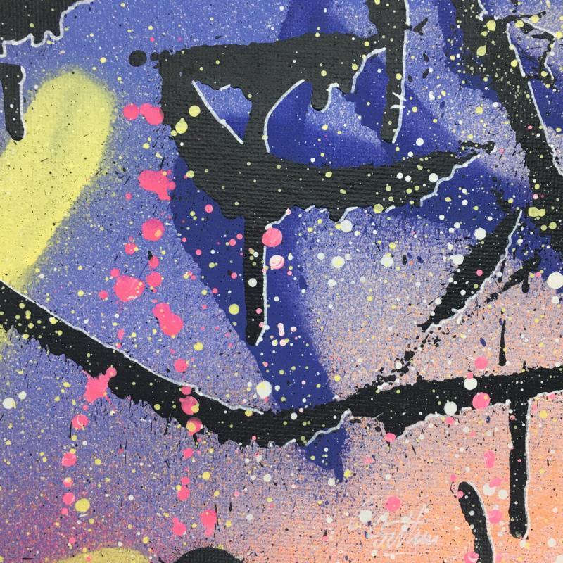 Peinture F1_3 par Settini Lionel | Tableau Abstrait Graffiti Acrylique