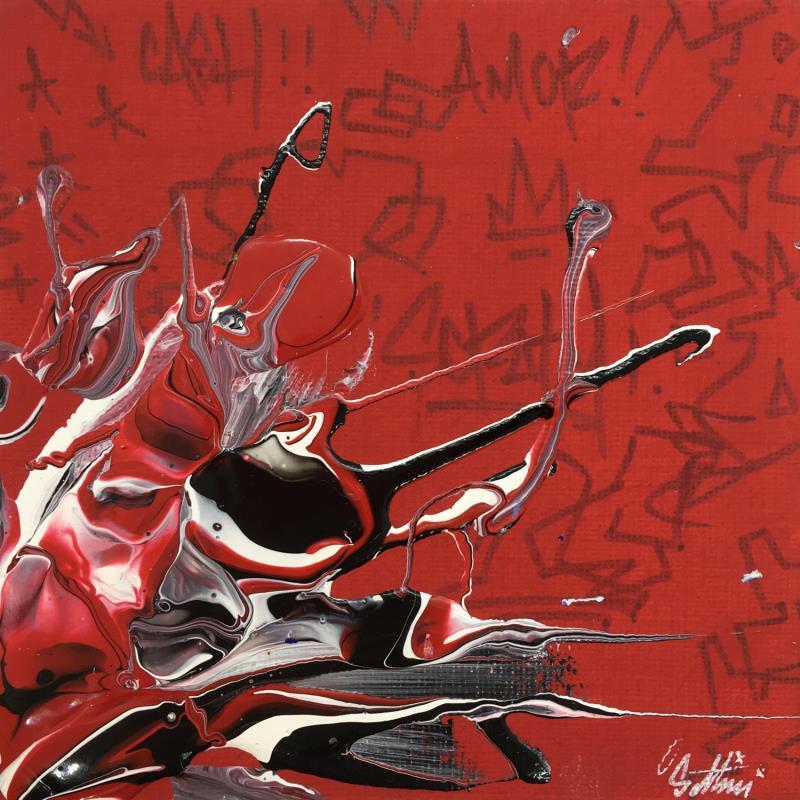 Peinture F1_7 par Settini Lionel | Tableau Abstrait Acrylique