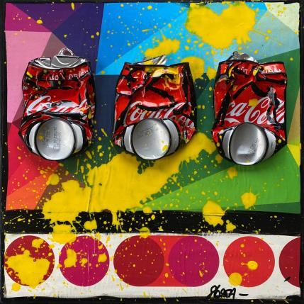 Peinture Psychedelic Coke par Costa Sophie | Tableau