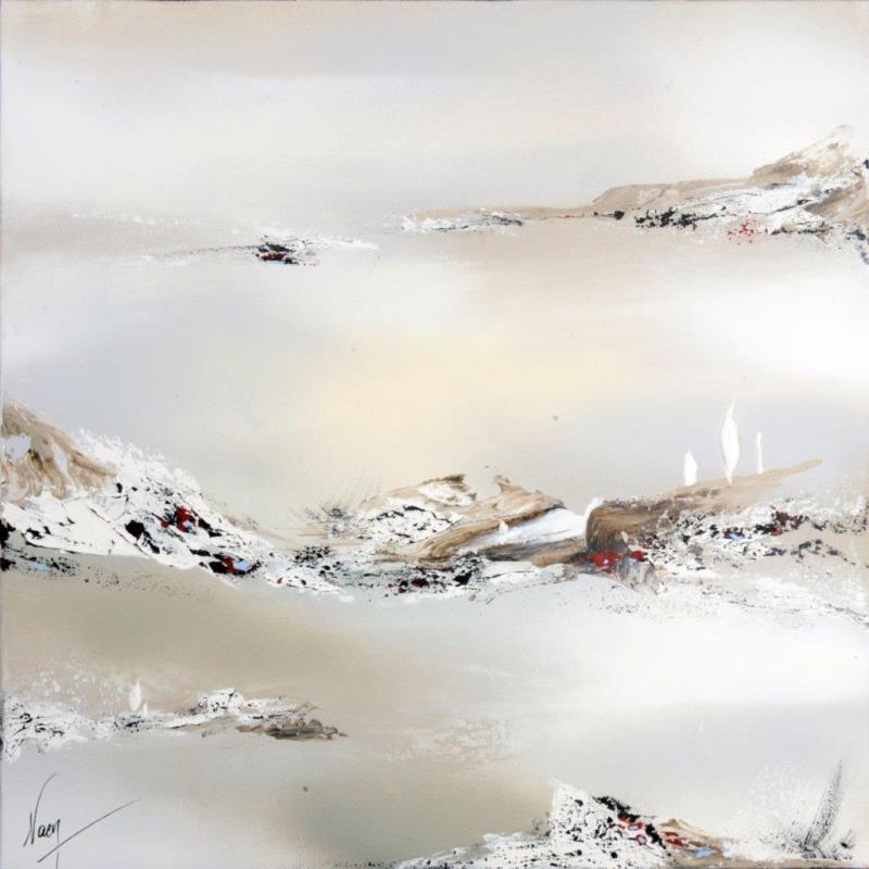 Painting 703 by Naen | Painting Abstract Minimalist Acrylic