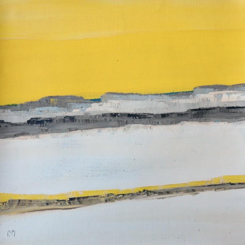 Gemälde Chant d´été von Marteau Frederique | Gemälde Abstrakt Landschaften Öl