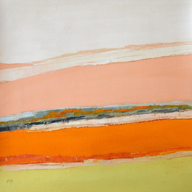 Peinture Harmonie par Marteau Frederique | Tableau Abstrait Paysages Huile