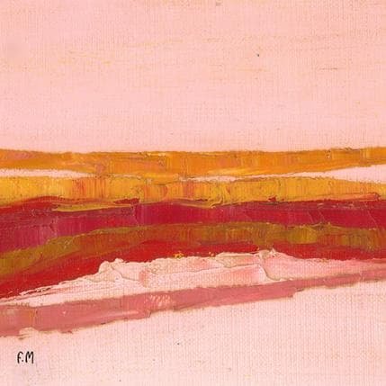 Painting Harmonie by Marteau Frederique | Painting Abstract Oil Landscapes