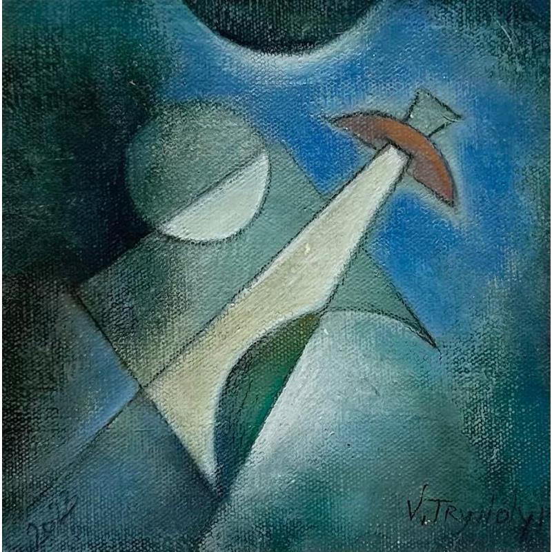 Painting Lighthouse by Tryndyk Vasily | Painting Figurative Oil