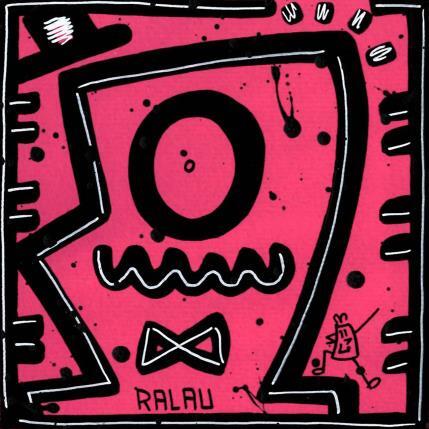 Peinture Kodos par Ralau | Tableau Pop-art Acrylique Animaux, Scènes de vie