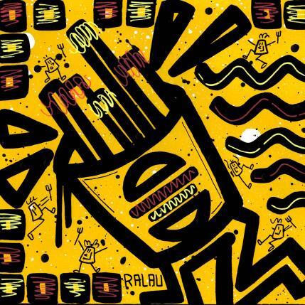 Painting Mustard or ketchup by Ralau | Painting Pop-art Acrylic Life style, Pop icons