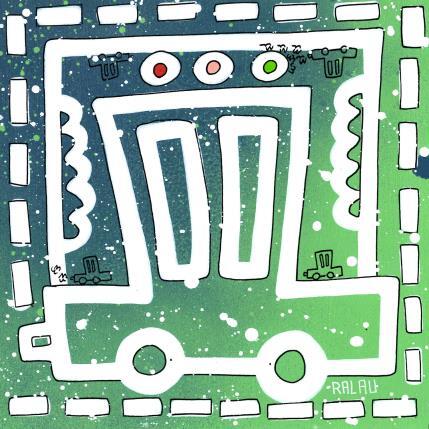 Painting Greenwashing by Ralau | Painting Pop-art Acrylic Life style