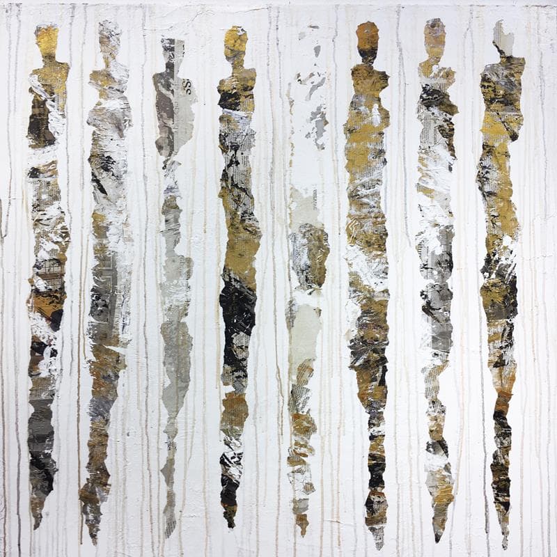 Painting Sans Titre by Rocco Sophie | Painting Raw art Life style Oil Acrylic