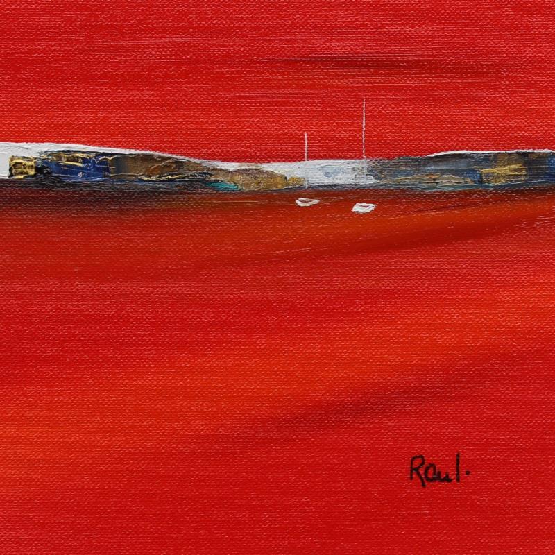 Gemälde Symphonie marine 49 von Roussel Marie-Ange et Fanny | Gemälde Figurativ Marine Öl