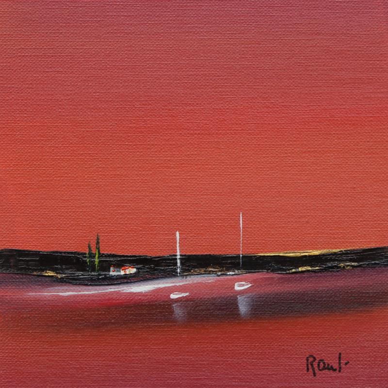 Gemälde Emotions marines 49 von Roussel Marie-Ange et Fanny | Gemälde Figurativ Marine Öl